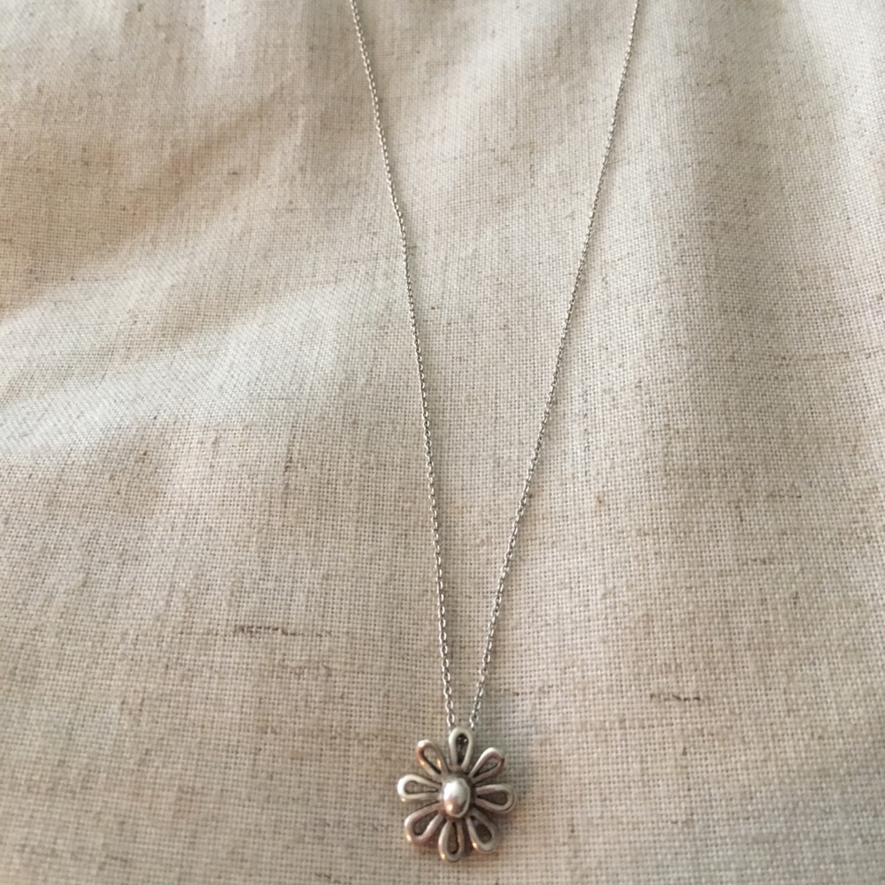 Tiffany authentic picasso daisy flower necklace